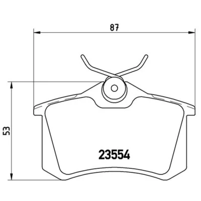 Afbeelding van Brembo Remblokset P 68 024