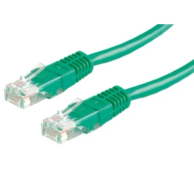 Afbeelding van VALUE Patchkabel Cat.6 UTP (Class E), groen, 5 m
