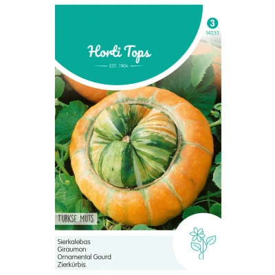Afbeelding van Cucurbita, Sierkalebas Turkse Muts