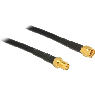Afbeelding van RP SMA (m) (v) verlengkabel CFD200/RF200 50 Ohm / zwart 3 meter