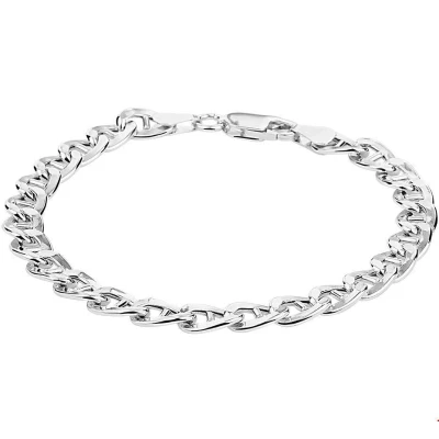 Afbeelding van Armband Zilver Anker 6,5 mm x 19 cm lang