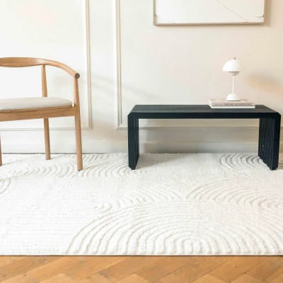Afbeelding van Scandinavisch vloerkleed Oskar creme/wit Interieur05 140 x 200 cm (S)