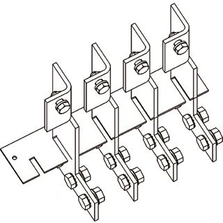 Afbeelding van Eaton aansluitklem stroomrail halyester kabelaansluitset skh1000 l123 n onder 1364879