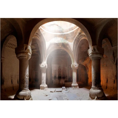 Afbeelding van Fotobehang Old Temple Vliesbehang