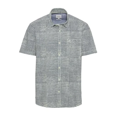 Afbeelding van camel active Kariertes Kurzarm Overhemd, Heren, Maat: Medium, Pale mint