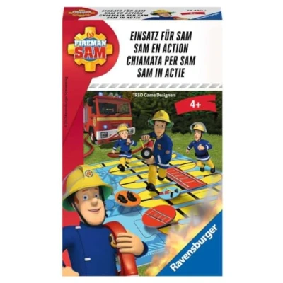 Afbeelding van Ravensburger Brandweerman Sam in actie pocketspel