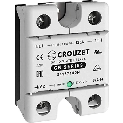 Afbeelding van Crouzet Halfgeleiderrelais 84137180N 125 A Schakelspanning (max.): 660 V/AC Schakelend bij overbelasting 1 stuk(s)