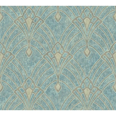 Afbeelding van AS Creation Mata Hari 38094 2 380942 Blauw / Bruin