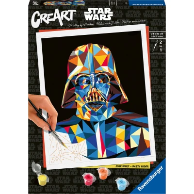Afbeelding van Ravensburger CreArt Schilderen op Nummer Star Wars Darth Vader