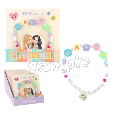 Afbeelding van Depesche TOPModel armband met tekst JOY