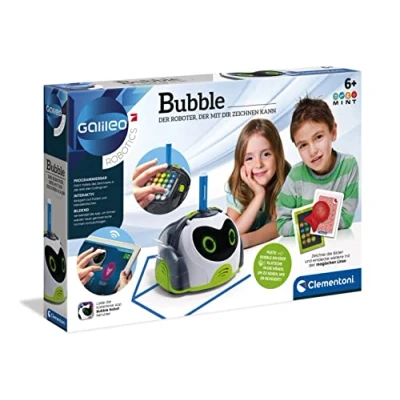 Afbeelding van Clementoni Galileo Robotics 59231 Bubble, interactieve tekenrobot, programmeren en coderen voor beginners, elektronisch speelgoed kinderen vanaf 6 jaar