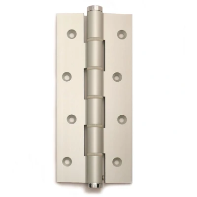 Afbeelding van Justor deurveerscharnier enkelwerkend aluminium zilvergrijs, 180 mm lang, dd 30mm