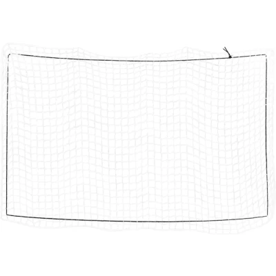 Afbeelding van vidaXL Aanhangwagennet elastisch touw 3,5x2 m polypropeen wit