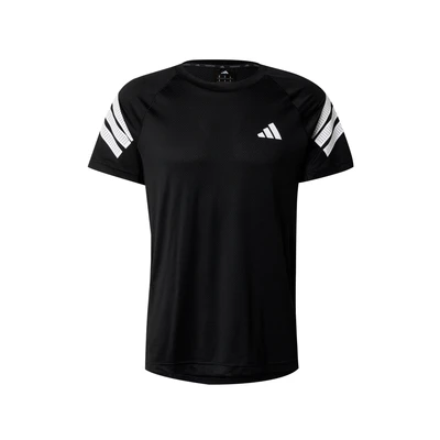 Afbeelding van adidas Performance Icon 3 Stripes T shirt Heren Zwart XS