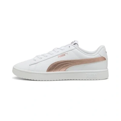 Afbeelding van Puma Unisex Rickie Classic Sneaker, Wit Rose Goud, 40 EU