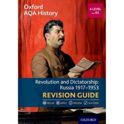 Afbeelding van Oxford AQA History for A Level: Revolution and Dictatorship: Russia 1917 1953 Revision Guide