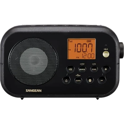 Afbeelding van Sangean PR D12 BT Radio Middengolf, VHF (FM) Bluetooth Zwart