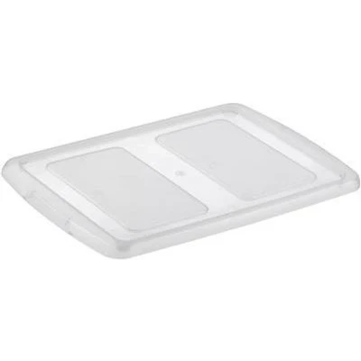 Afbeelding van SUNWARE Nesta platte deksel voor boxen 17, 32 en 45 ltr. transparant