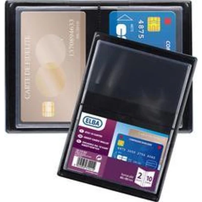 Afbeelding van 15x OXFORD insteekmap creditcard 8,5x5,4cm pvc 200µ