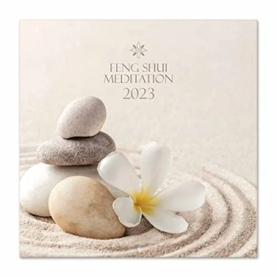 Afbeelding van Grupo Erik CP23029 Kalender 2023 Feng Shui Meditation wandkalender 12 maanden Brochurekalender 30x30 cm Fsc gecertificeerde +Bonus 4