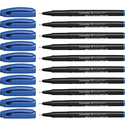 Afbeelding van 10x Fineliner Schneider 967 0.4mm blauw