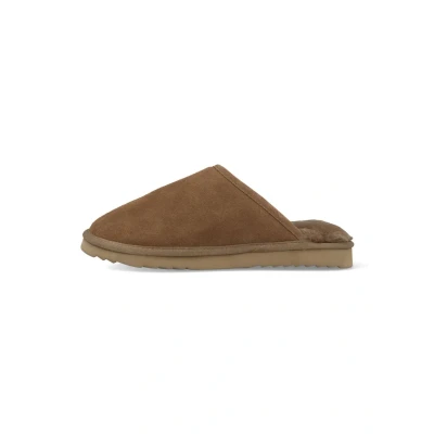 Afbeelding van Warmbat Classic Unisex Suede Mud Sloffen Beige 48