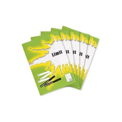 Afbeelding van Limit Schoolschrift A4, 16 vellen, gelinieerd met rand, liniatuur 25, 5 stuks