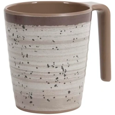 Afbeelding van Bo Camp Mok Halo L Melamine 4 Stuks Beige