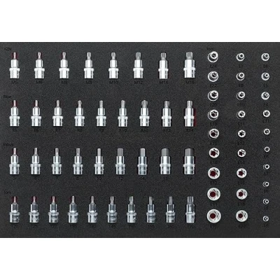 Afbeelding van VIGOR V2837 Gereedschapmodule 64 35 393 563 Dukvoetset (demontage) voor compacte wiellager
