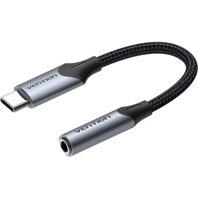 Afbeelding van Vention USB C naar 3.5mm Audio Jack Adapter