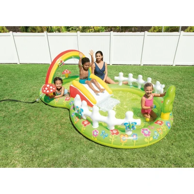 Afbeelding van Kinderzwembad Intex My Garden Play Center Groen