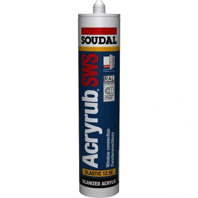 Afbeelding van Soudal Acryrub SWS Wit 310 ml