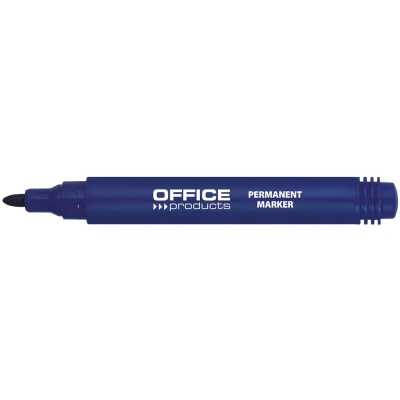Afbeelding van Office Products permanent marker 1 3 mm, rond, blauw 12 stuks