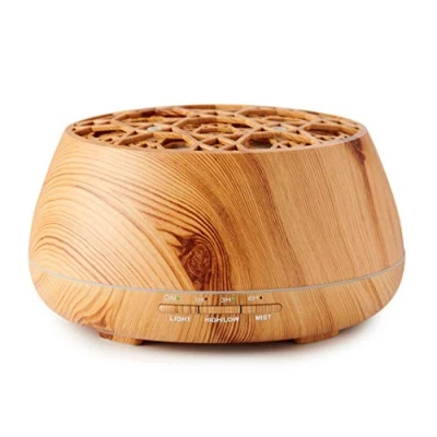 Afbeelding van Bigben Aromasound Lilywood Aromadiffuser en Vernevelaar Bluetooth Speaker Hout