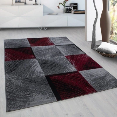 Afbeelding van Modern vloerkleed Plus Rood 8003 120x170cm Adana Carpets
