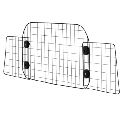 Afbeelding van VEVOR Hondenhek Autobarrière Huisdierbarrière Scheidingswand Verstelbaar 968x405mm