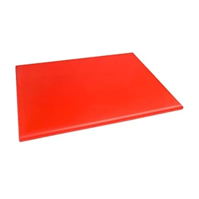 Afbeelding van Hygiplas HDPE snijplank rood 600x450x25mm