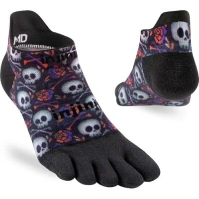 Afbeelding van Injinji RUN LIGHTWEIGHT NO SHOW SPECTRUM BONES M, Meerkleurig, M
