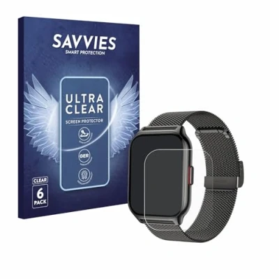 Afbeelding van Savvies Screenprotector voor Narcid P95 2&quot; Folie Beschermfolie transparant (6 Stuks)