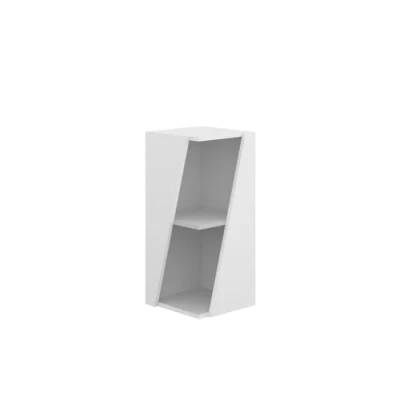 Afbeelding van Vicco Halfhoge kast Benno, Wit/Wit, 31.6 x 70.5 cm met open vakken