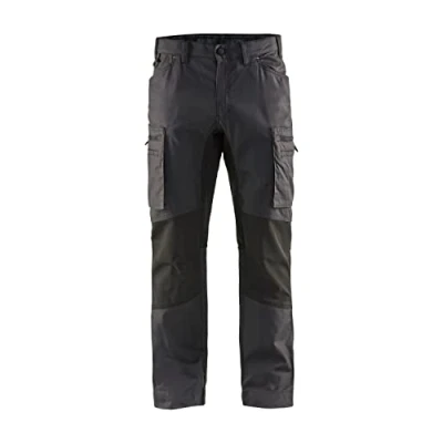 Afbeelding van Blaklader Service werkbroek stretch 1459 1146 Donkergrijs/Zwart C44