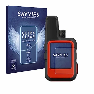 Afbeelding van Savvies (6 Stuks) Schermbeschermer voor Garmin inReach Mini Screen Protector Ultra Transparant