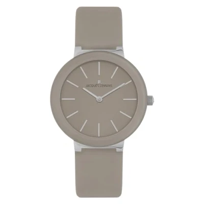 Afbeelding van Jacques Lemans Analog Quarz Horloge, Dames, Maat: One Size, Beige