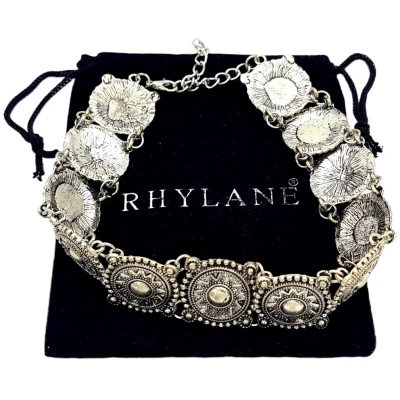 Afbeelding van Rhylane Grote Choker Ketting Boheems 30 + 7 cm verstelbaar