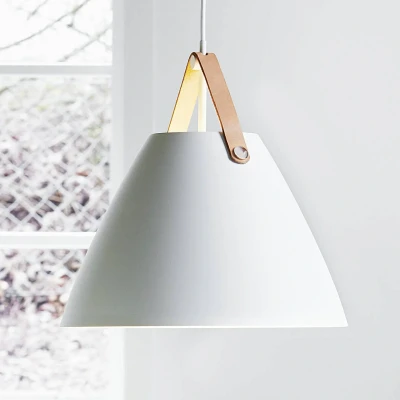 Afbeelding van DFTP by Nordlux Met leren ophanging LED hanglamp Strap 36