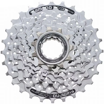 Afbeelding van Shimano Alivio CS HG51 8 speed cassette BikeTotaal.nl Zwart