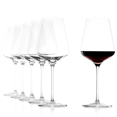 Afbeelding van Stölzle Lausitz QUATROPHIL wijnkelk kristalglas, doorzichtig, 710 ml, 6 stuks