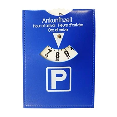 Afbeelding van HP Autozubehör 19941 Parkeerschijf 15 cm x 11 Kunstleer