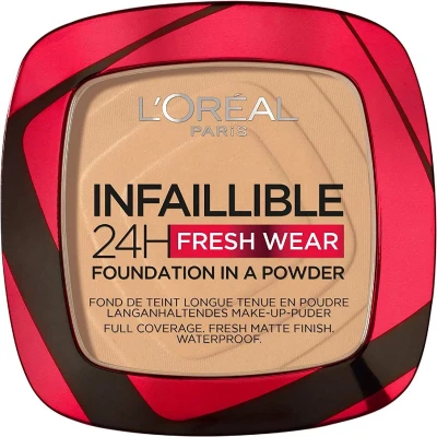 Afbeelding van L&#039;Oréal Paris Infaillible Semipermanent Powder Poeder, Dames, Maat: 9 g, 200 golden sand