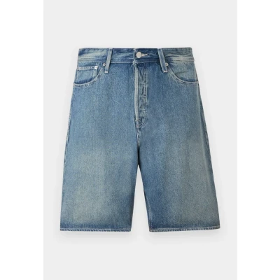Afbeelding van Jack &amp; Jones Jjialex Jjoriginal Jeansshort, Heren, Maat: Large, Blue denim
